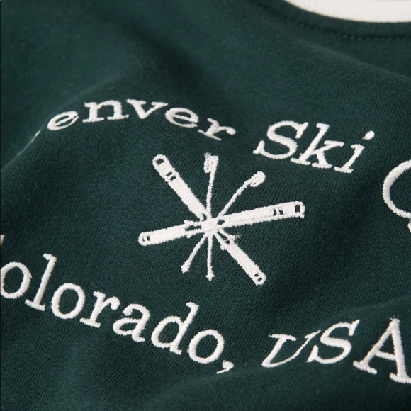 Abercrombie and Fitch Cropped Sweater - Picture 2 of 2